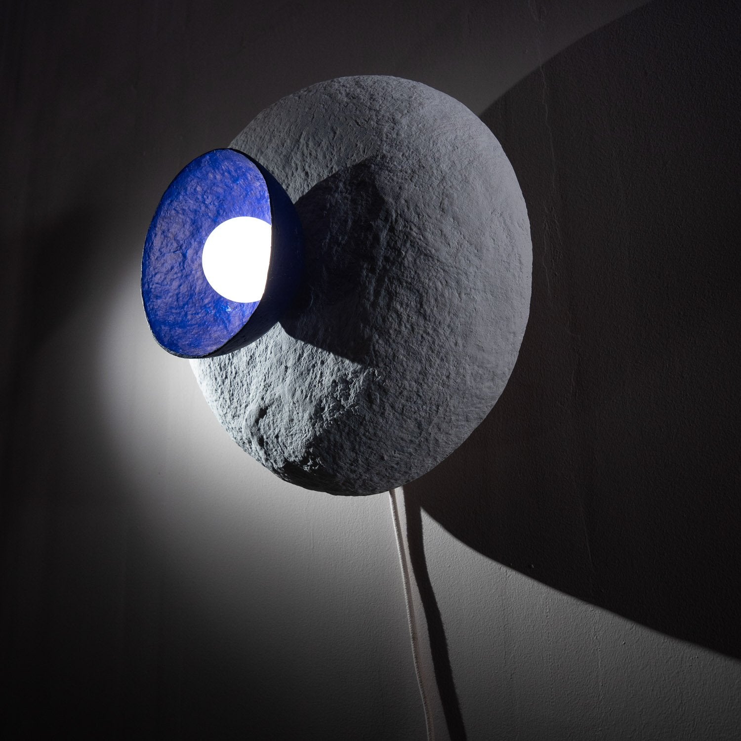 AIN Wall light by Lavinia Erghelan with glass globe 45 cm