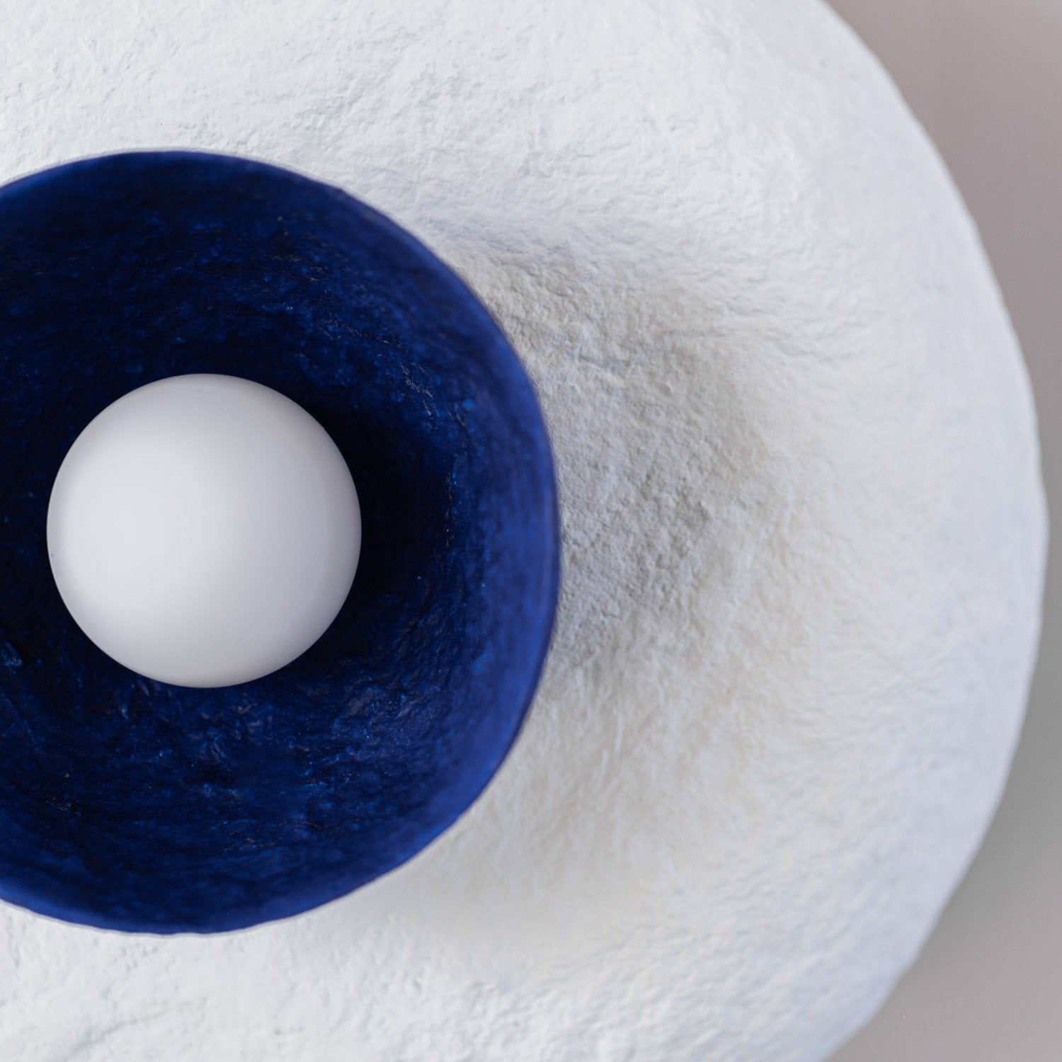 AIN Wall light by Lavinia Erghelan with glass globe 45 cm