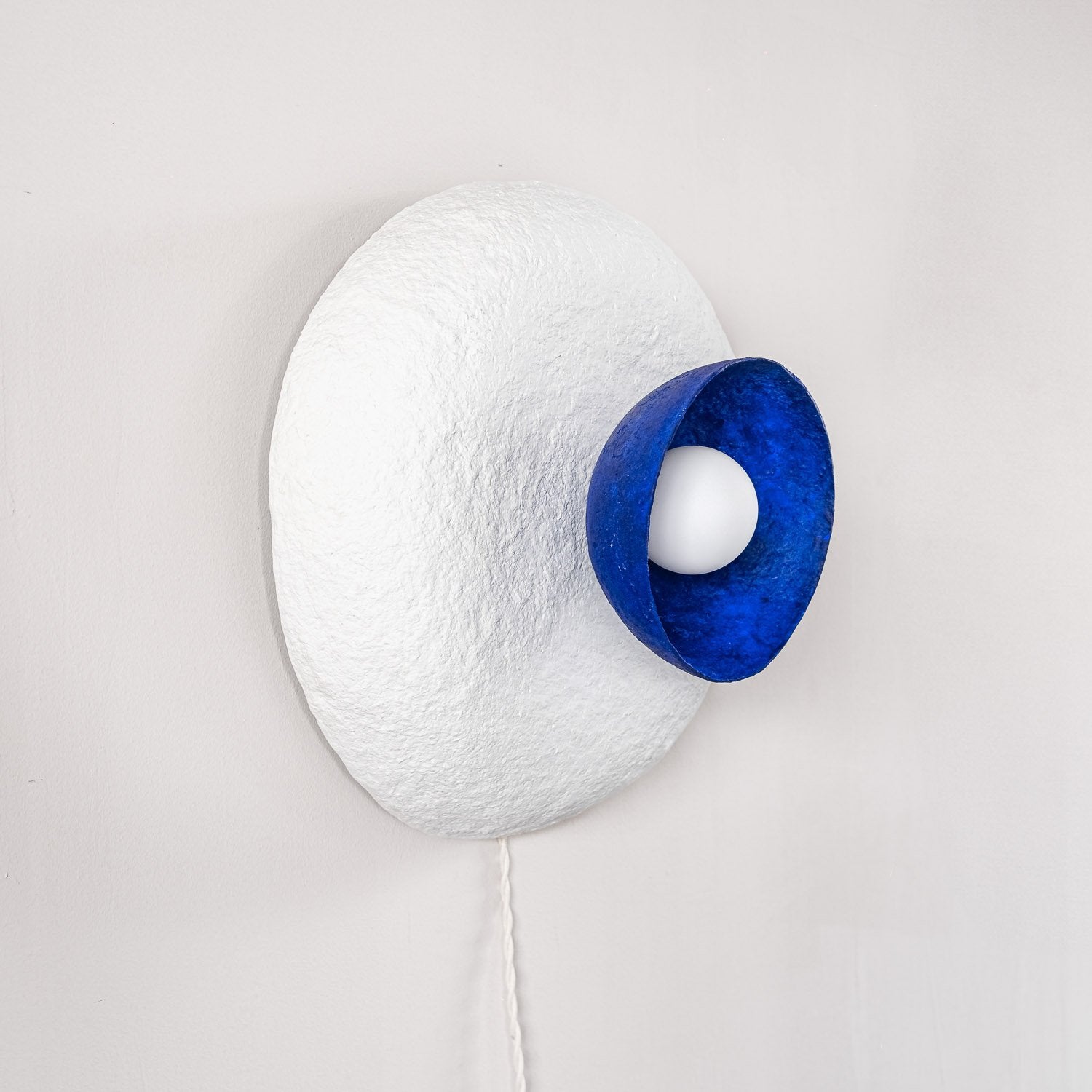 AIN Wall light by Lavinia Erghelan with glass globe 45 cm