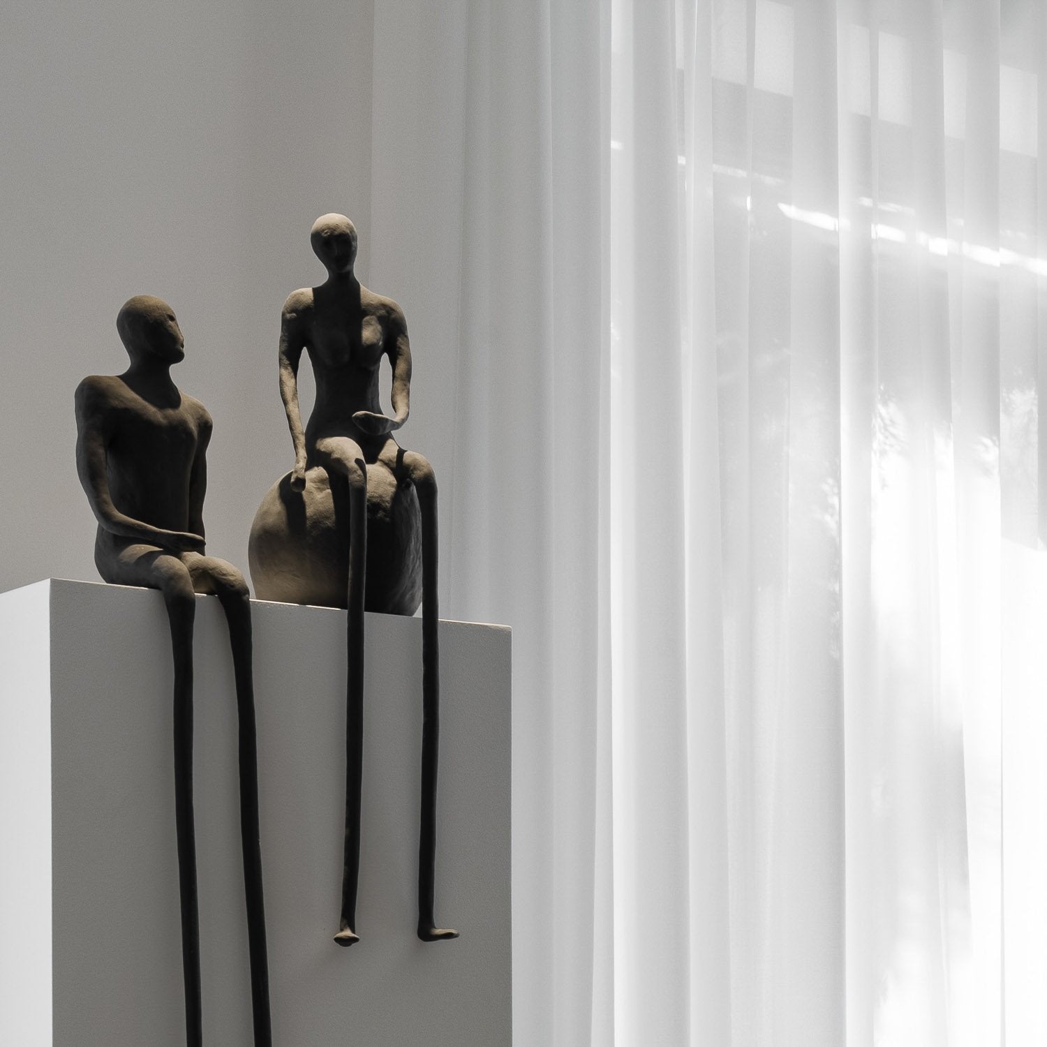 HIM & HER – Clay sculpture  EDesign