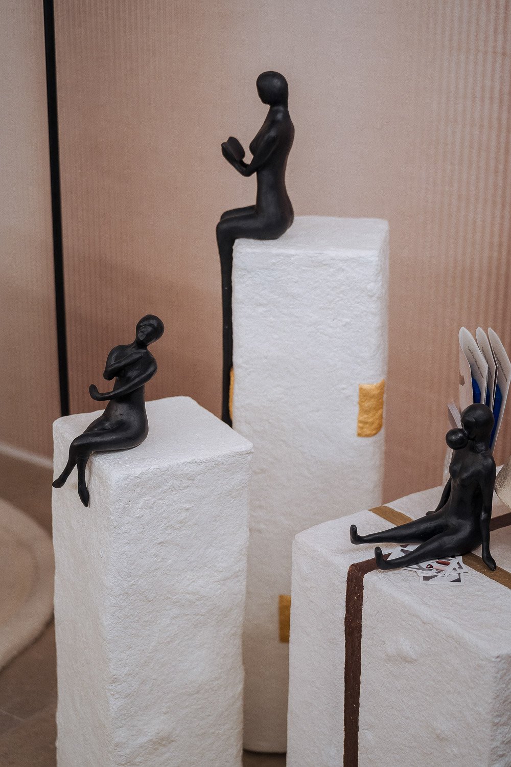 THREE STATES OF MIND - Clay Sculptures  @360 Furniture Concept Store