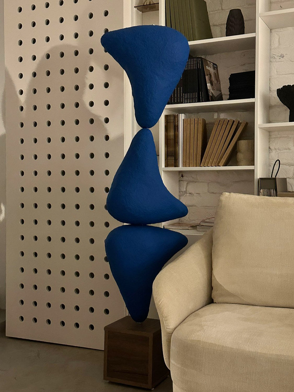 RHYTHM OF THE BLUE - Sculptural Statement Art Pieces @Paris14A