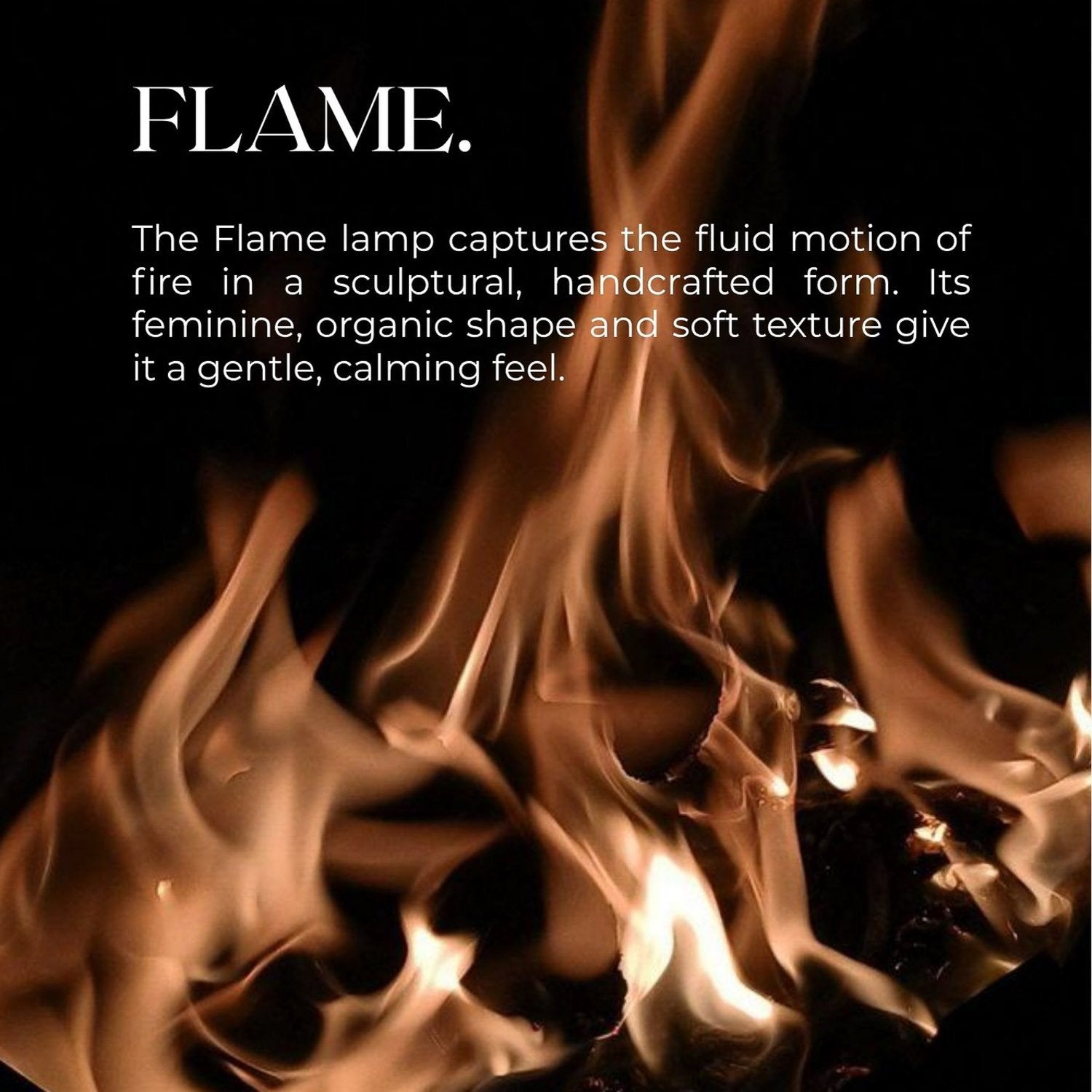 FLAME - Curvy Pendant Light Fixture