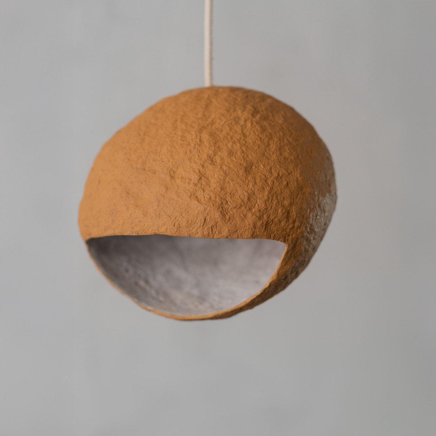 NIDO- Spheric Natural Pendant Light for contemporary Interiors