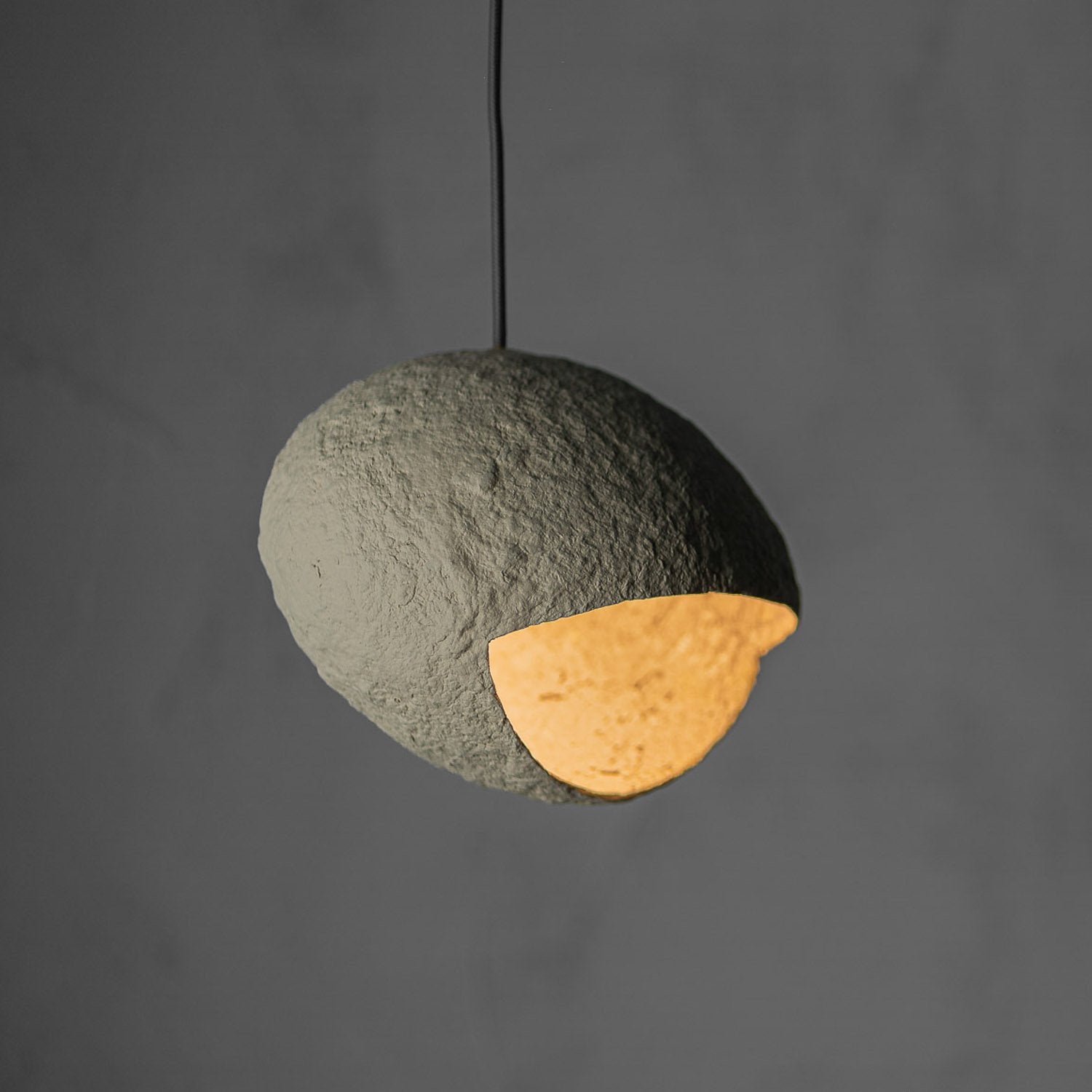 NIDO- Spheric Natural Pendant Light for contemporary Interiors