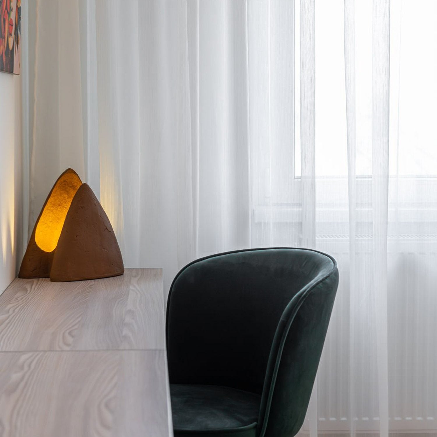 PISKA - Paper Table Lamp for living room