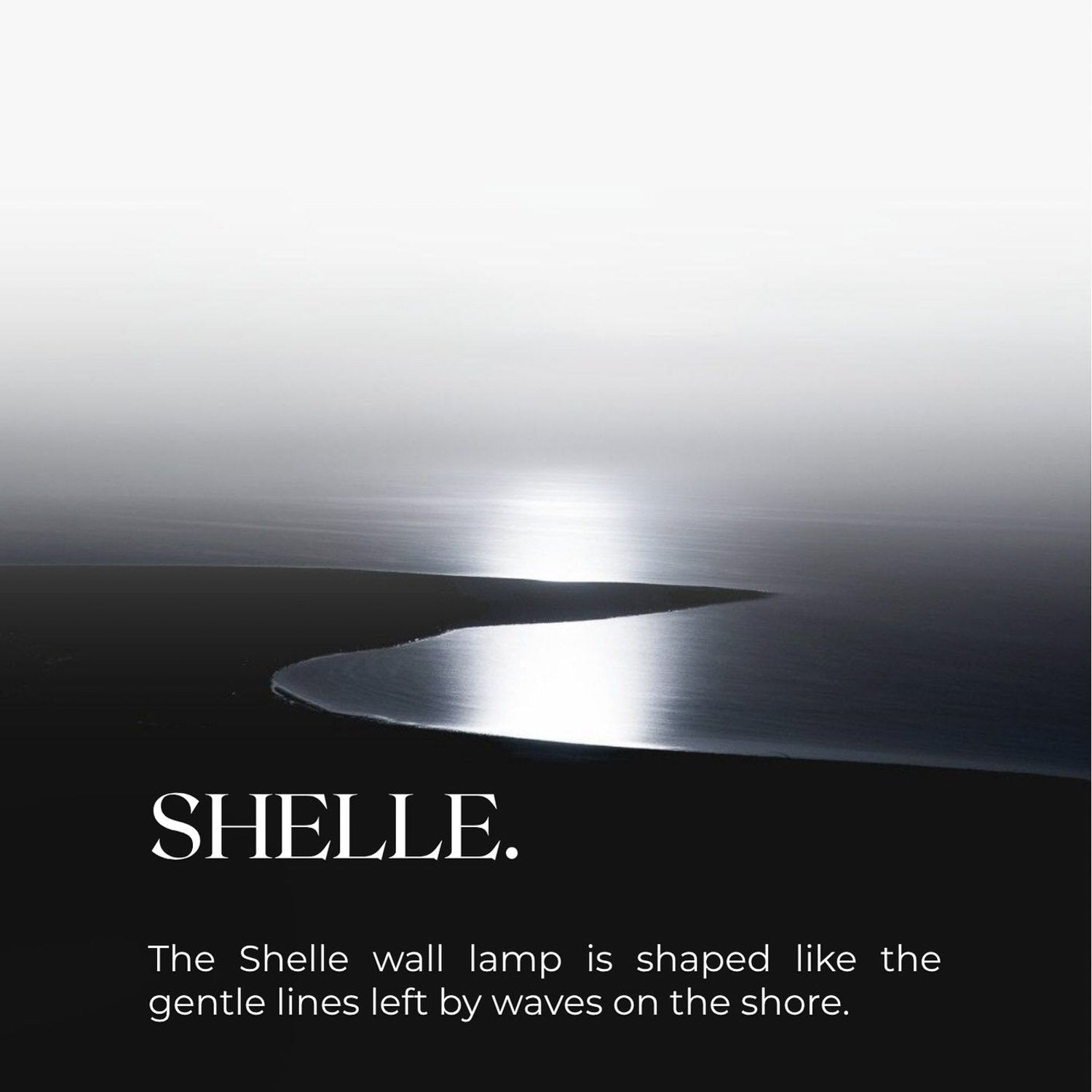 SHELLE - Paper Mache Wall Lamp